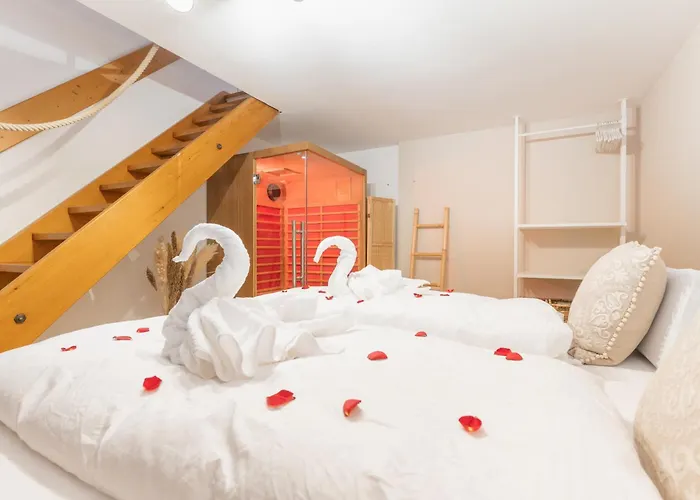 Seeblick-Oase Istayunixi Seenaehe-Sauna-Balkon-Netflix-Parkplatz
